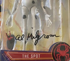 SIGNED Al milgrom “THE SPOT” Marvel Legends Across The Spider-Verse Figure
