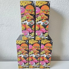 Kuma Paw Collectibles 5.5in Scale Food Edition Unopened Mystery box bundle of 5