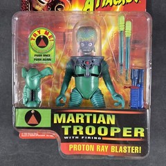 MARTIAN TROOPER MARS ATTACKS ACTION FIGURE VINTAGE TRENDMASTERS NEW SCI-FI 1996