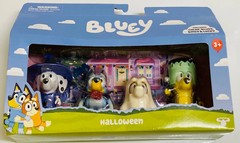 NEW, BLUEY HALLOWEEN 4 Figure Multi Pack SET