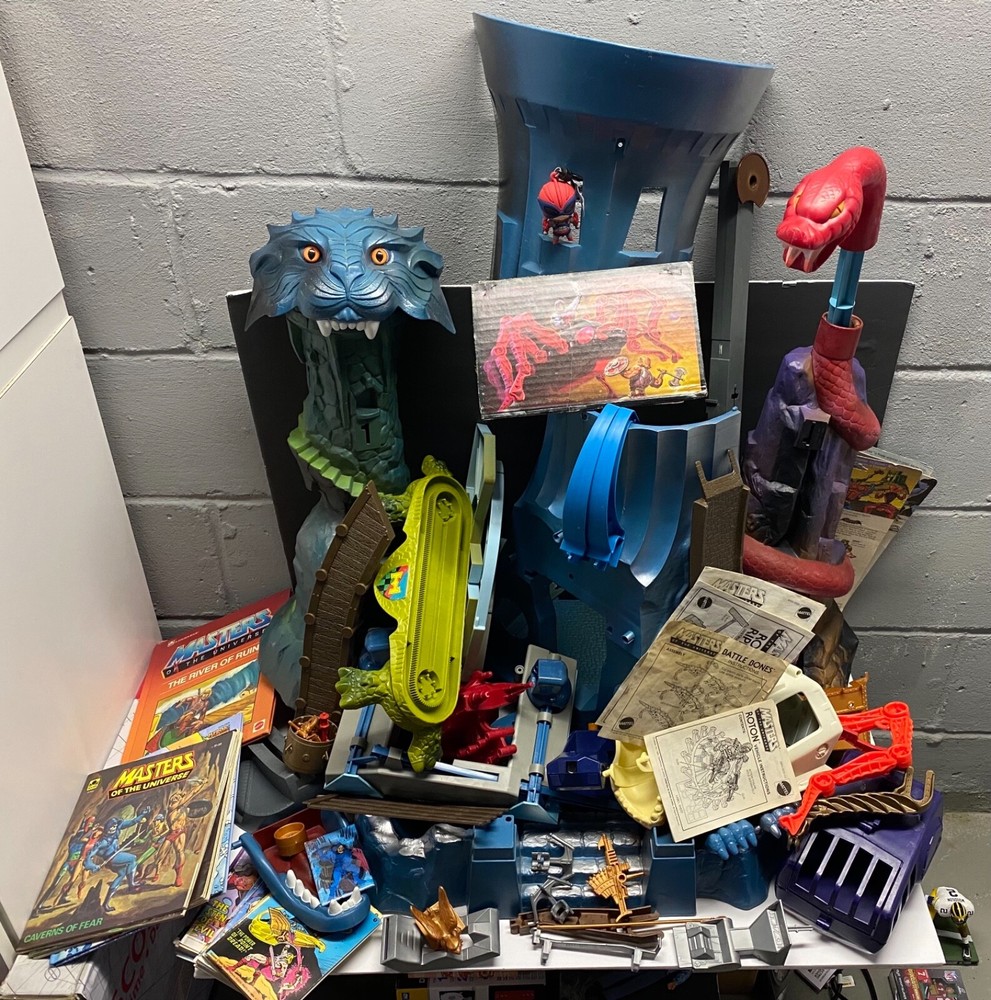 Vintage 1982-1987 Masters of the Universe MOTU He-Man Parts Weapons Accessories