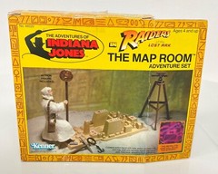 Vintage Indiana Jones Raiders of the Lost Ark Map Room Adventure Set Kenner 1982