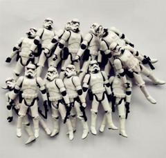 lot Star Wars Stormtroopers OTC Trilogy action FIGURE 3.75″