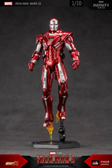 ZD-MK33: ZD Toys Marvel Iron Man Mark 33 Silver Centurion 7″ action figure