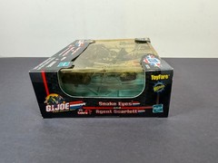 GI Joe vs Cobra SNAKE EYES AGENT SCARLETT ToyFare 3.75″ Action Figure Set 2002