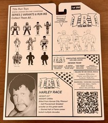 Title Run Toys Harley Race BLOODY Variant Wrestling Figure 1/350