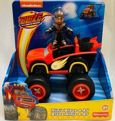 Fisher-Price Blaze and the Monster Machines Ninja Blaze & AJ Action Figure Toy