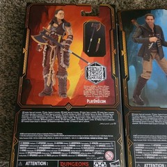 Lot Of 3 Dungeons & Dragons Action Figures Holga Edgin & Simon NEW