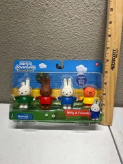 Miffy’s Adventures Big and Small Lot of 4 Figures Melanie Dan Miffy Grunty NEW