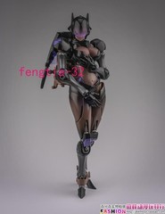 NEW CDL-03 Noir Feline Robot Girl Action Figure Mecha Lady Transforming Model