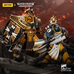 JOYTOY Warhammer 40K 1/18 Imperial Fists Legion Praetor & Librarian Consul 2PCS