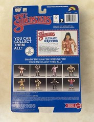 WWE LJN MATTEL SUPERSTARS ULTIMATE WARRIOR 8″ ACTION FIGURE BLUE CARD SHIPS NOW
