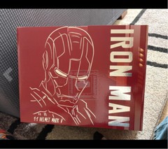 Iron Man Gold MK5 Helmet Electronic Voice Activated Open&Close Mask Autoking New