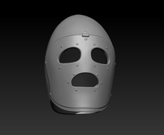 King of the Rocket Men Custom Action Figure Head 1:9 or 1:6 Mego