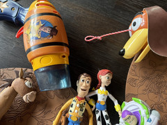 Disney Pixar Toy Story Buzz Lightyear, Woody Toy Lot