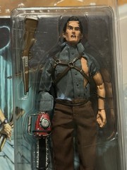 Neca Evil Dead 2 Hero Ash Retro Cloth 8”Action Figure 2014 MIP
