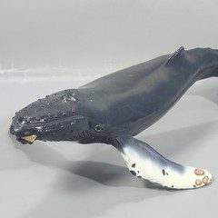 VTG Safari LTD 1991 Monterrey Bay Sea Aquarium Humpback Whale 15” Solid Rubber