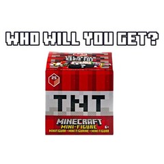 Minecraft TNT Series 25 Mini Figure Mystery Blind Box Factory Sealed (1) FXT80