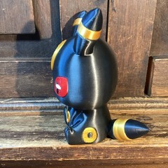 Pokémon Umbreon Inspired 3D Printed Figure 5 1/2 Inches