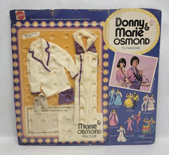 1976 Mattel DONNY & MARIE OSMOND TV Fashions Deepest Purple Set – New / Sealed