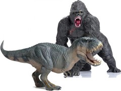 Gemini&Genius King Kong Toys Vastatosaurus Rex Dinosaur World Toys Ponte de pie