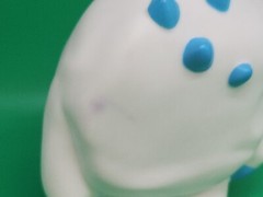 Disney Frozen Bubble Bath Baby Marshmallow Snow Monster Toy Figure Vinyl Plastic