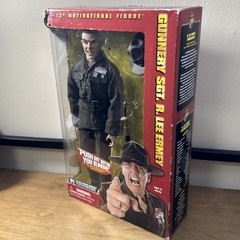 2001 Sideshow Gunnery Sgt. R Lee Ermey 12” Motivational Talking Action Figure