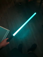 RGB Metal lightsaber Laser Star War Heavy Duty Sword NEO LED Pixel De Luz Toys