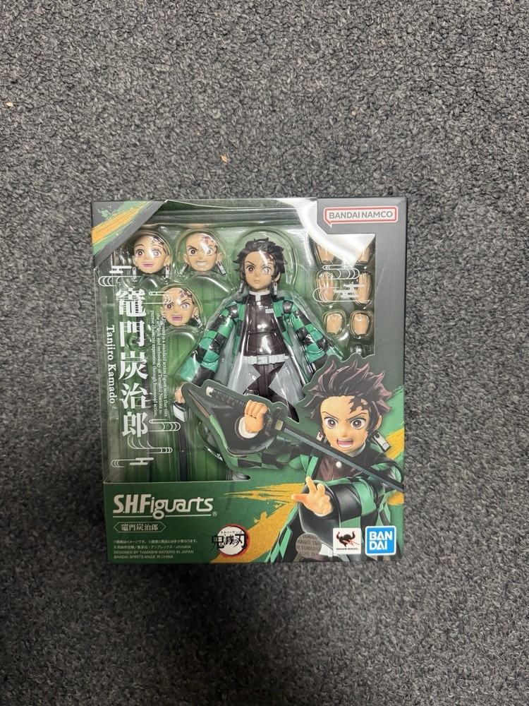 Bandai S.H.Figuarts Tanjiro Kamado Demon Slayer Action Figure New