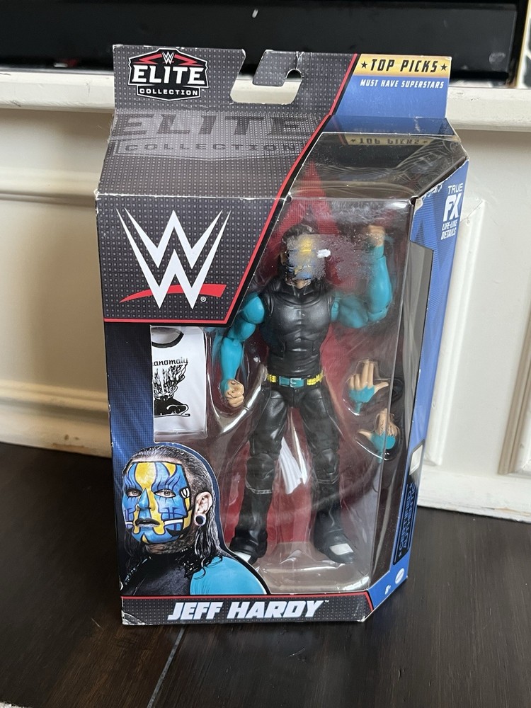 WWE Elite Collection Top Picks Jeff Hardy Action Figure 2021 BRAND NEW Blue