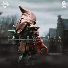 DEVIL TOYS SKULLMAN THE BUTCHER Vinly 19.5cm H Figure Statue Toy Decoration