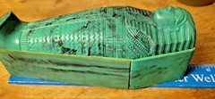 Vintage 1970’s GI Joe Mummy Tomb Sarcophagus Action Figure