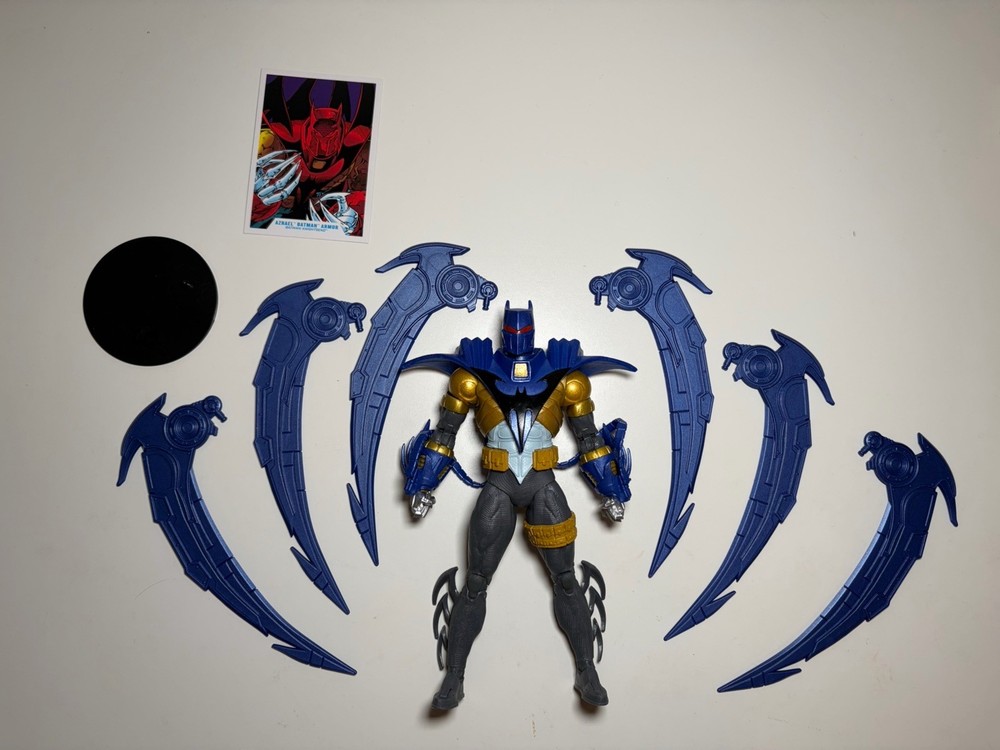 McFarlane DC Multiverse Azreal Batman Action Figure Knightfall Platinum Chase