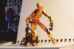 Bunny 13 | 3D Printed Rabbit Robot Action Figure Articulated Dummy 13 Companion