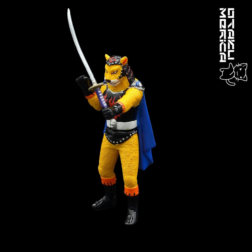 Yujin 2001 P-Pro Collection – Fuun Lion Maru – HG Gashapon Tokusatsu Hero 3.5in