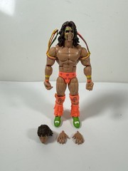 WWE Ultimate Warrior Elite Mattel Figure From the Vault Series 4 Wrestling WWF