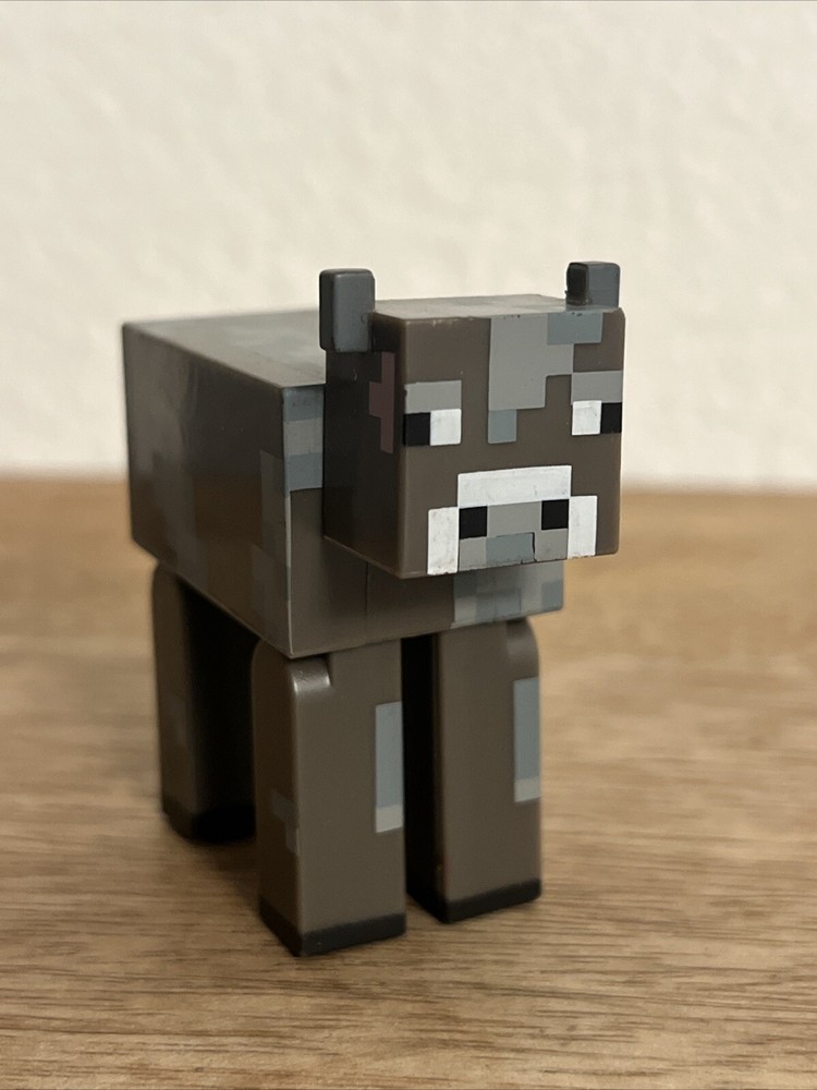 Minecraft Cow Video Game 3” Action Figure Abs Plastic Jazwares Toy