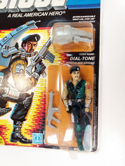 Vintage Hasbro GI Joe 1986 DIAL TONE Figure New MOC!