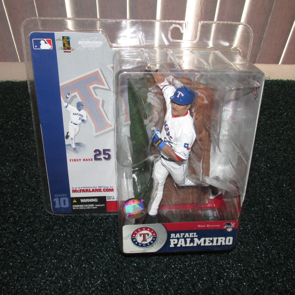 McFarlane 2004 Rafael Palmeiro Texas Rangers MLB series 10 (variant/chase) piece