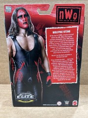 Mattel WWE Elite Sting NWO Wolfpac Ringside Collectibles Exclusive Figure NIB