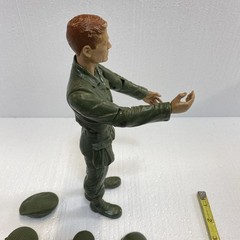 Y-678 VINTAGE 1960’S MARX “STONY” STONEWALL SMITH 12 INCH FIGURE & ACCESSORIES!