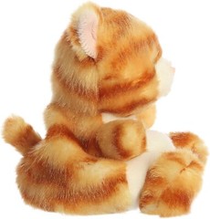 Aurora Plush Toy Adorable Palm Pals Meow Kitty #33473 Orange 5 inches Cat NWT