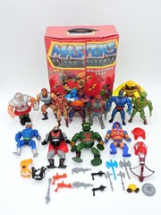 Masters of the Universe LOT 1982-1984 Mattel vintage Figures TEELA Fisto WEBSTOR
