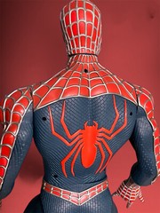 BIG Size Spiderman 2 the movie MARVEL Poseable Action Figure 30In Toy 2004 Used