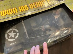 21st Century Ultimate Soldier WWII MB VEHICLE 1:6 Scale Military Jeep w/ Figures