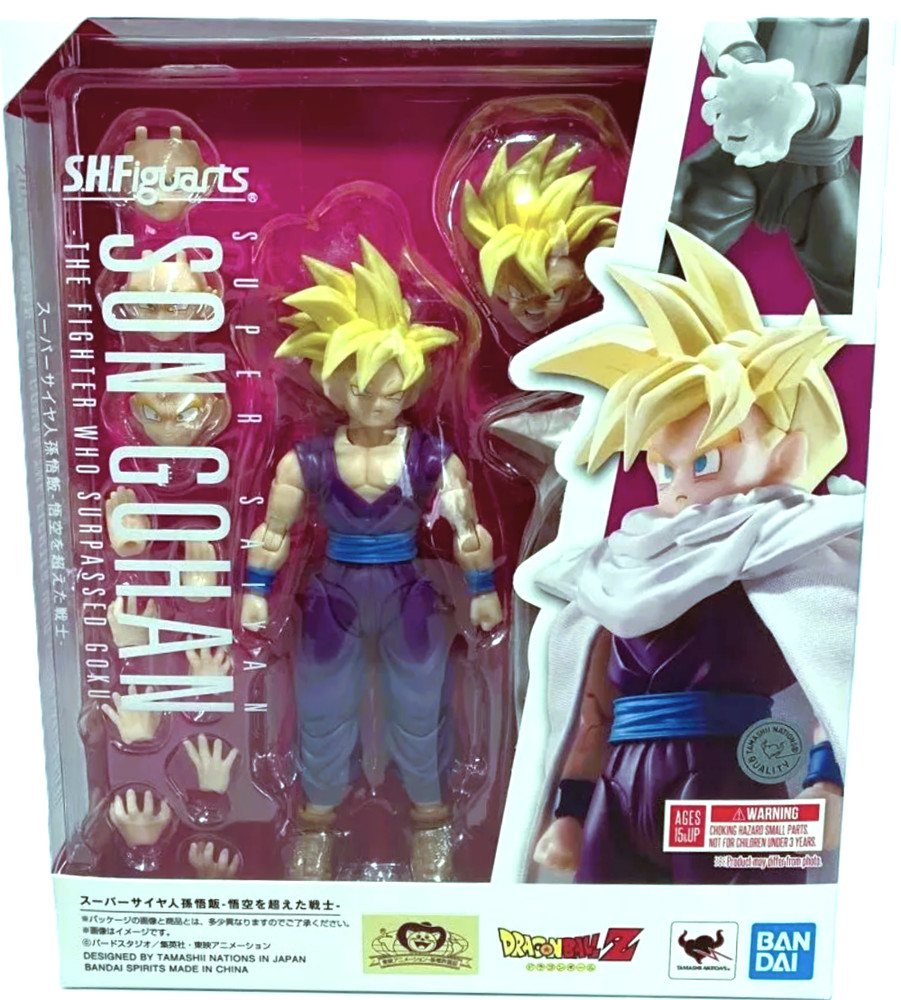 S.H. Figuarts Dragon Ball Super Saiyan Gohan Warrior Who Surpassed Goku In Stock