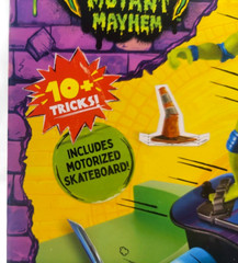 Mutant Mayham Leonardo’s Build N’ Shred Skate Park Action Figure Toy TMNT Turtle