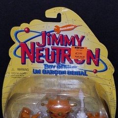 Jimmy Neutron Boy Genius Yokian King Action Figure 2001 Mattel Alien Nickelodeon