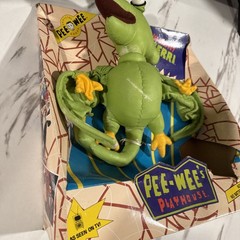 1988 Pee Wee Herman’s Playhouse Pet PTERRI 13″ in box & magic screen original