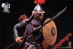 KONGLINGGE KLG-R028B-A Ming Dynasty Jizhou Commander 1/6 Blue Armor Ver. INSTOCK